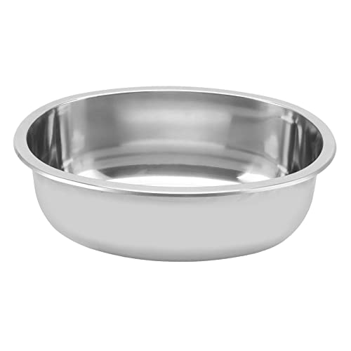 Évier ovale de yacht RV en acier inoxydable brossé 393x273 mm