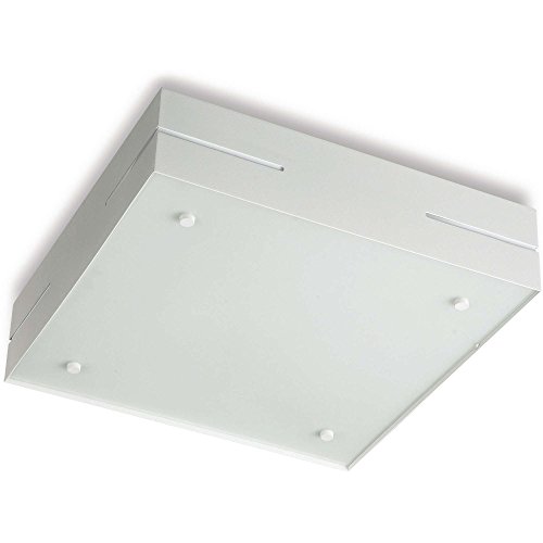 Image of Philips FCG315 23-Watt Ceiling Lamp | White Finish | 2x23W CFL Fixture | Elegant & Durable Indoor Lighting