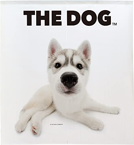 のれん THE DOG 犬 タペストリー シベリアンハスキー 幅85×丈90cm 96040
