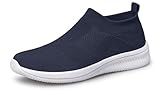 Zapatos Slip on Planos Caminar Mujer Zapatillas Casual Zapatos Diarios sin Cordones Ligeros Cómodos