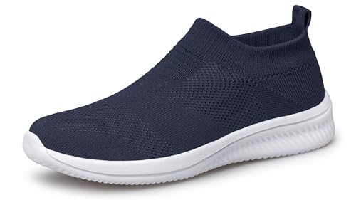 ADQ Zapatos Slip on Planos Caminar Mujer Zapatillas Casual Zapatos Diarios sin Cordones Ligeros Cómodos