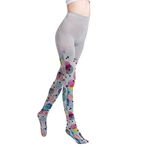 Image of Sahabowi Women Tights, Sheer High Waist Pantyhose, Vintage Control Top Stockings