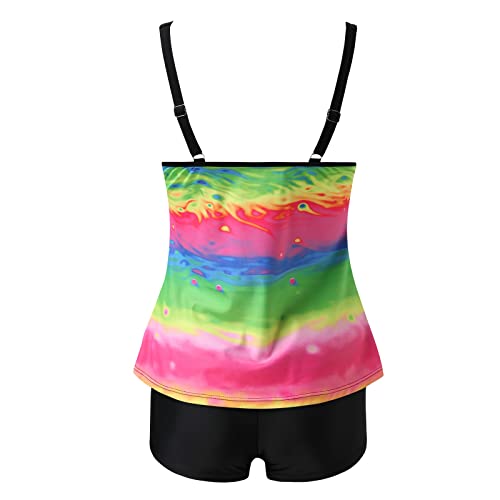 Tankini et bikini de qualité supérieure vert L orné d'une impression numérique haute définition - 5