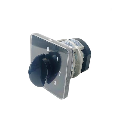 Interruptor rotativo YMZ12-32/2 multipaso de 32 amperios con aislamiento total de 690V