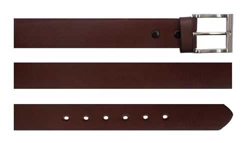 Men's Plain Leather Western Belt Cowboy Belt for Texas Men Country Style Fajas Vaqueras para Hombre2