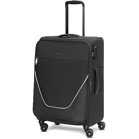 Valise Stratic Trolley M 65 cm Cover