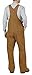 Dickies mens Bib overalls and coveralls workwear apparel, Brown Duck, 38W x 30L US