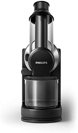 Philips Masticating Juicer - 150W, 1L, NutriU Recipe App, XL Tube, Quick Clean (HR1889/71)