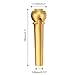 Musiin Acoustic Guitar Bridge Pins String Peg Guitar Parts Replacement Pack of 6 Pieces(GoldTop)