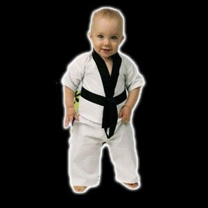 Playwell Martial Arts Baby Infant Karate Uniform Suit