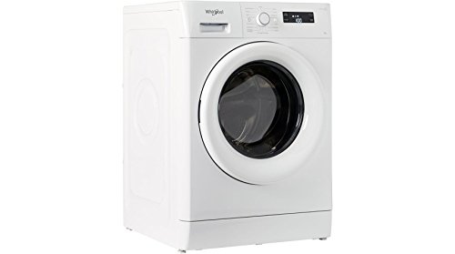 Lave linge hublot 8 Kg Whirlpool FWF81283W2FR - Lave linge Frontal - Essorage 1200 tr/min - Départ différé - Affichage temps restant - Moteur à induction - 79 dB - Pose libre - Classe énergétique A+++