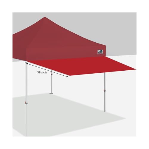 Eurmax USA 10ft Pop Up Canopy Awning Red