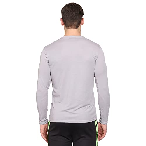 Image of TQH Full Sleeve T Shirt for Men | Pack of 2 T-Shirt for Man Full Sleeve | Gym Workout | Men's Tshirts | Slim Fit Polyester Round Neck Solid Sports T-Shirts for Running Training Casual Wear