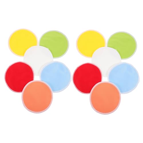 Generic Breastfeeding Pads for Leaking 12pcs Reusable Washable Nursing Pads Breathable Absorbent for Breast Pumping