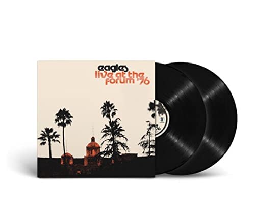 Live At The Forum 76 - Exclusive Limited Edition Black Colored Vinyl 2LP w/ Collectible Backstage Pass Replica