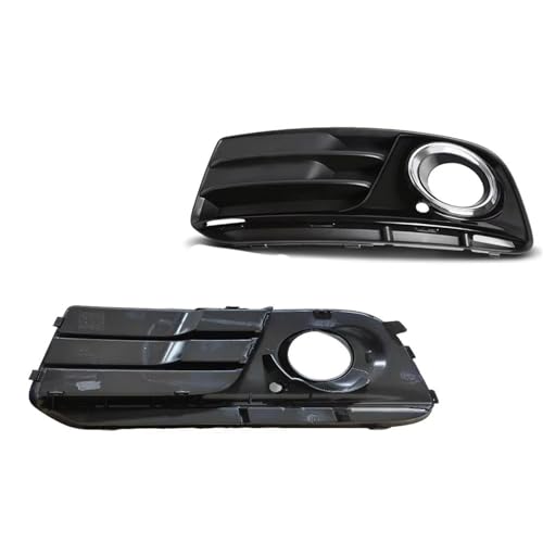 Grille avant calandre noire pour Q5 2013-2017 | Deux caches phares antibrouillard de pare-choc - 4