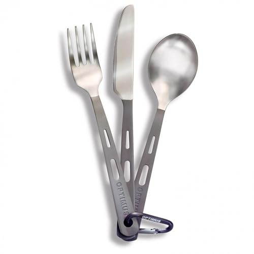 Optimus 8016286 Titanium Besteck Set 3-Teilig