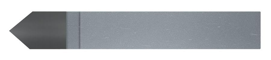 Micro 100 D-12 Forming Tool - D Style - Brazed, 3/4" Width, .725" Length, 3/4" Square Shank, 4-1/2" OAL, Uncoated