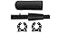 Superstick Push Pole Telescopic 6-12, Black