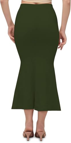 Image of Women's Perfect Curvy Look Saree Shapewear (Fish Baby Pink 2XL S90)