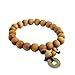 2 X Tibetan Buddhist 10mm Wood Beads Japa Mala Meditation Wrist Bracelet