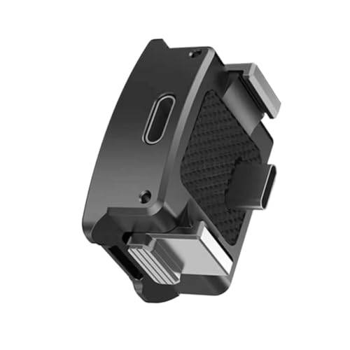Adaptador de liberación rápida compatible con DJI Osmo Pocket 3 con interfaz de rosca 1/4
