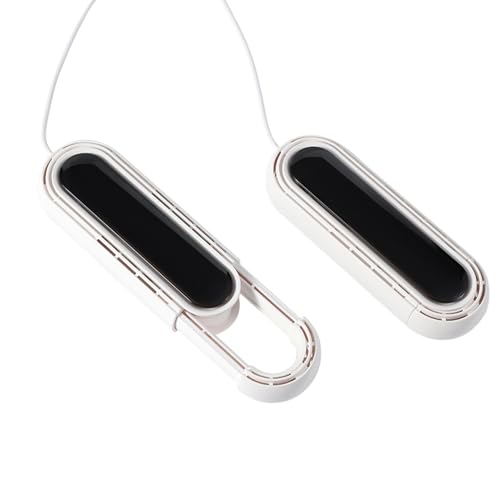 Sèche-chaussures compact de 14 x 5 x 2,8 cm avec minuteur de séchage pour bottes