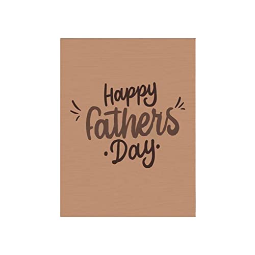 lanema Happy Fathers Day Cartões de aniversário para papai Spoof Gift Cartão de felicitações Endless