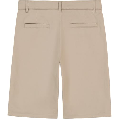 Image of Nautica Boys' School Uniform Flat Front Twill Short