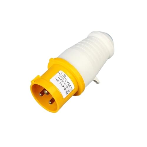 Conector industrial europeo 3 pines 32A 110V/130V miniatura 1