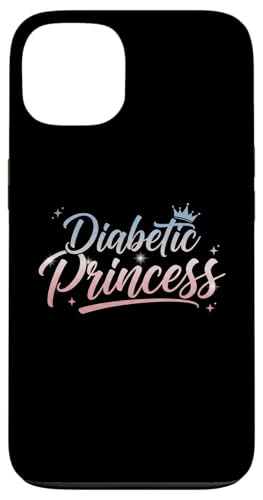 Diabete T1D Type1 Funny Diabetes Awareness Diabetic Princess Coque pour iPhone 13