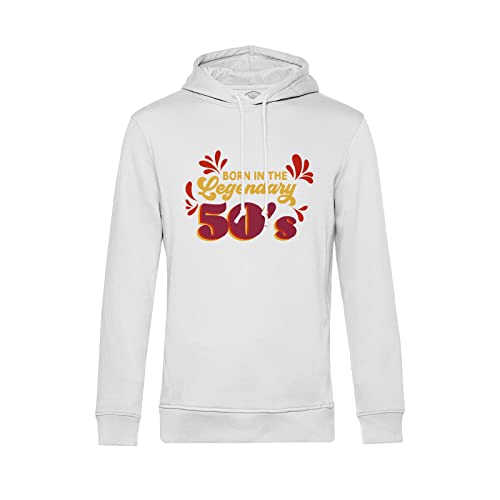 Cadeau jeux video anglais papie mamie : sweat Born in 50's