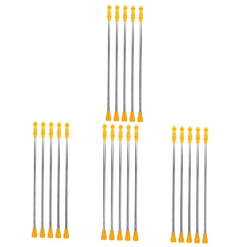 Kisangel 4 Juegos Barra Pulverizadora Bomba Boquillas De Manguera Rociar Rociador De Pintura Vara Motorizado Rociador De Jardín Planta Rociador De Bidé Recargable El Plastico 5 Piezas * 4