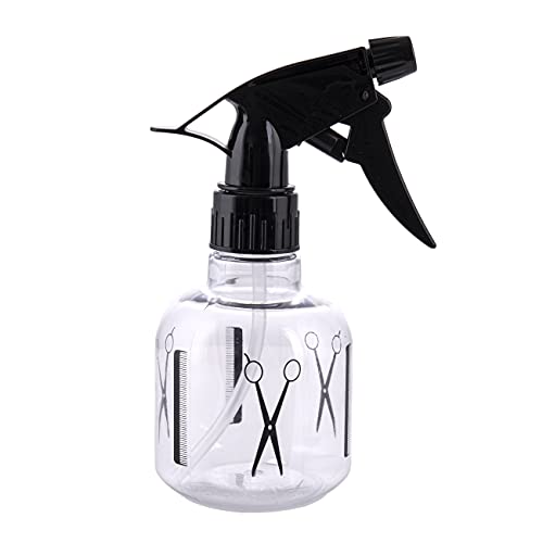 Ponik's Vaporisateur d'eau pour cheveux, brumeuse fine, transparent, 250 ml, adapté pour coiffeur