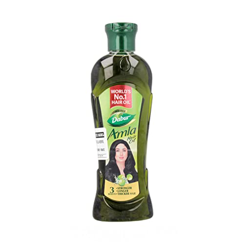 Dabur Amla Hair oil for Stronger, Longer and Thicker Hair -180ml
