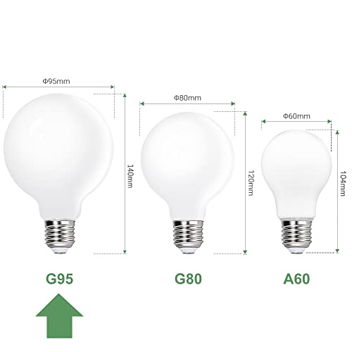 Lampada Lampadina a LED Globo Grande a Edison E27