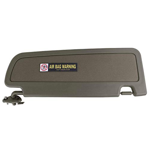 SAILEAD Left Driver Side Sun Visor Compatible with Honda Civic 83280-SNA-A01ZA 2006 2007 2008 2009 2010 2011 Sun Visor Assembly (Atlas Gray)