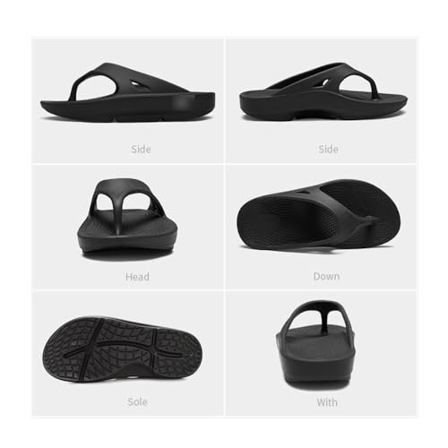 Sandals, Thick Sole Thongs Slippers w/Arch Support - Unisex Sports & Leisure Sandals Womens House Slippers4