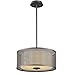 Chloe Lighting Transitional 3-light Oil Rubbed Bronze Pendant