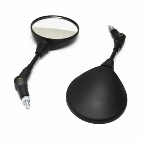 Espejo retrovisor lateral universal de 10mm para rutas en moto y ciudad 3