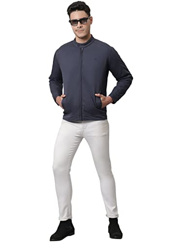 Image of Cantabil Navy-Blue Winter Wear Jacket Full Sleeve for Men l Jacket for Men l Winter Wear Jacket for Men (P MJKT00026 NAVY)