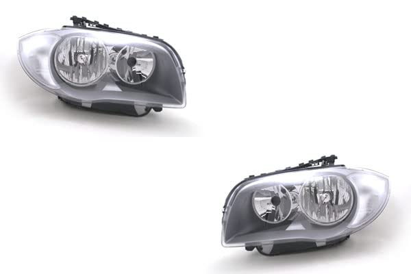 Phares compatibles avec BMW Série 1 phares ternis solution bloc H7 Johns complet