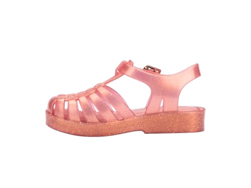Image of mini melissa Possession Jelly Fisherman Sandal for Toddler and Kids | Iconic Fisherman Jelly Sandal for Toddlers & Girls, Adjustable Buckle, Waterproof, Bubblegum Scent, Play & Dress Shoes