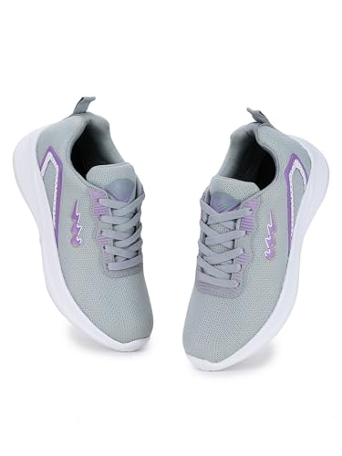 Image of SKITTER Women's Lightweight Sports Shoes Mesh Material Black Color Footwear (GN-236)
