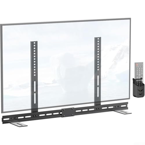 Soporte de barra de sonido para TV que evita caídas del altavoz en superficies lisas