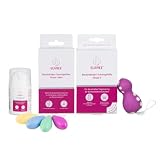 ELANEE Juego de ahorro para el suelo pélvico con conos vaginales e hidrogel