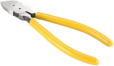 KISENG Flush Cut Pliers, Diagonal Cutter Pliers Wire Cutters Soft Wire Cutting Tool 6 inch