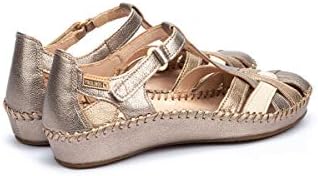 PIKOLINOS Womens Puerto Vallarta 655 Leather Stone Sandals - 10-10.5 US | Image 2