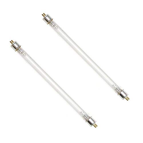 Pisces Hozelock 2 Pack 12w Watt T5 Replacement Pond Bulb for EcoPower 6000 Filter Spare UVC Lamp Tube Part 1780