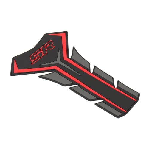 Stickers réservoir traction pads pour CFMOTO 450SR 2022-2023 - Coussinet de protection rouge